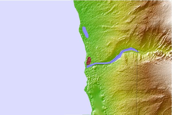 Surf breaks located close to Vineta Point