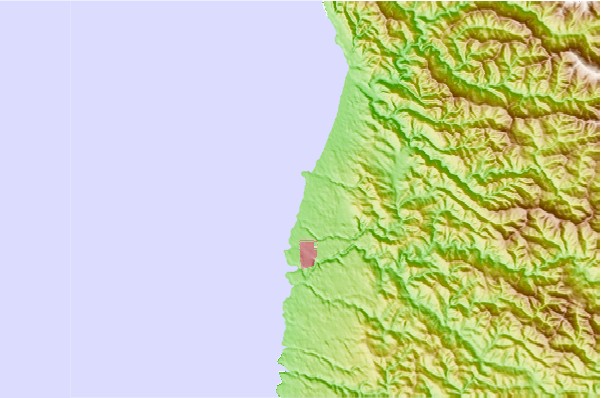 Surf spots located close to Virgin Creek