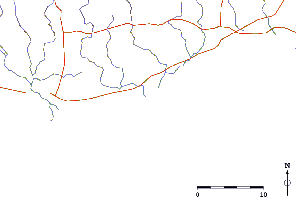 Roads and rivers around Vivonne Bay