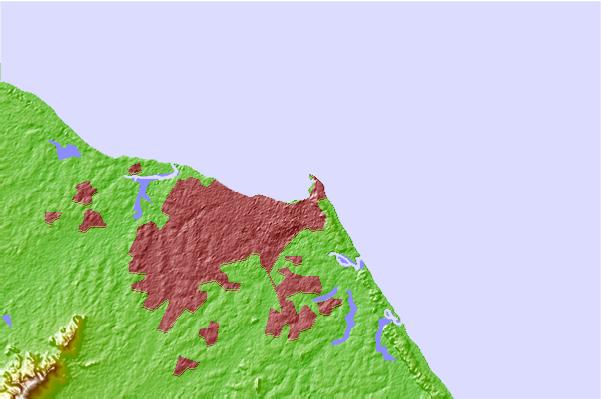 Surf spots located close to Volta da Jurema