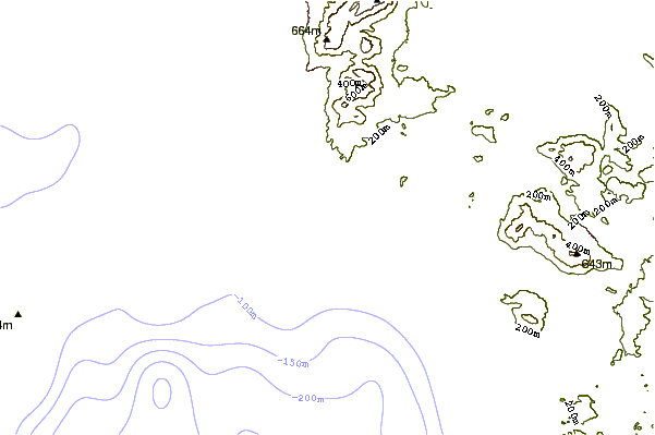 Shoreline around Vouliagmeni