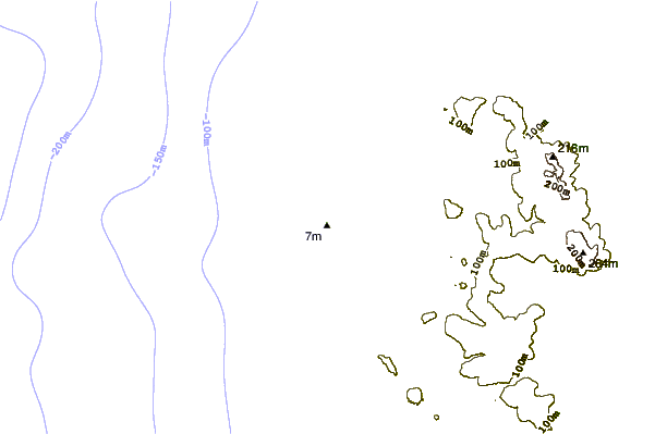 Shoreline around Vredenberg Point