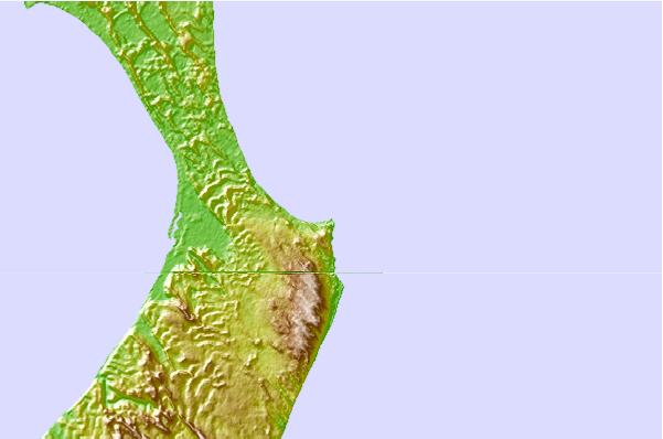 Surf breaks located close to Waddy Point(Fraser Island)