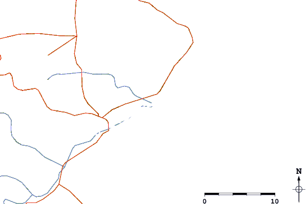 Roads and rivers around Waiapu River