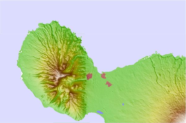 Surf spots located close to Waiehu beach park
