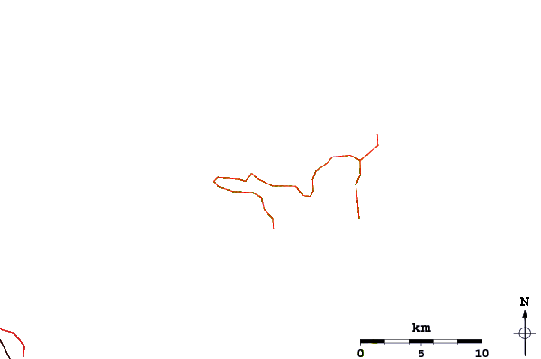Roads and rivers around Waiheke Island