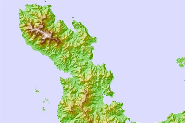 Surf spots located close to Waikawau Bay