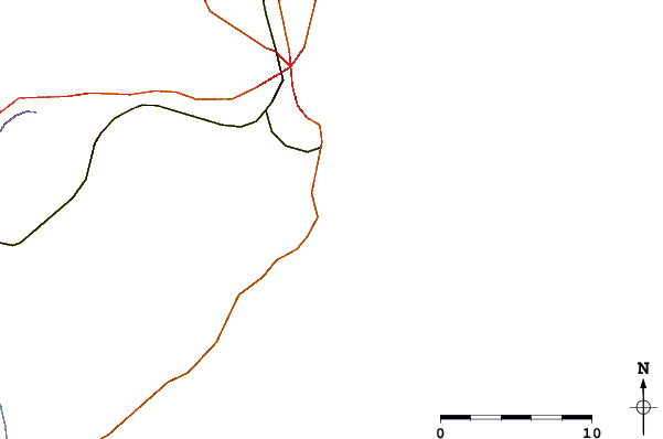 Roads and rivers around Waikiki