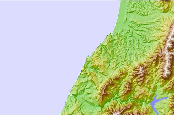 Surf spots located close to Waimarie