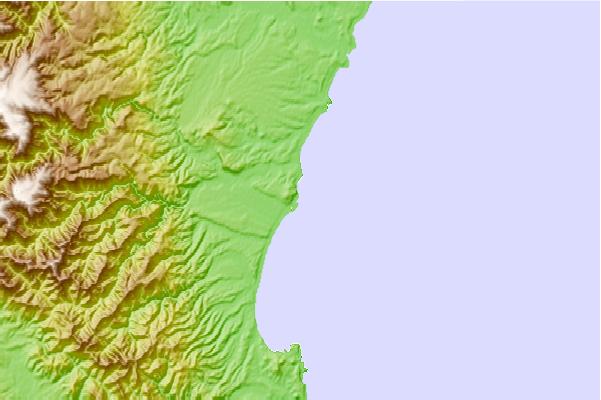 Surf spots located close to Wainakarua River Mouth