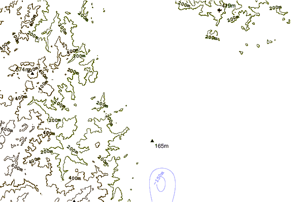Shoreline around Waipaoa River