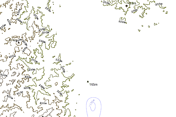 Shoreline around Waipaoa River