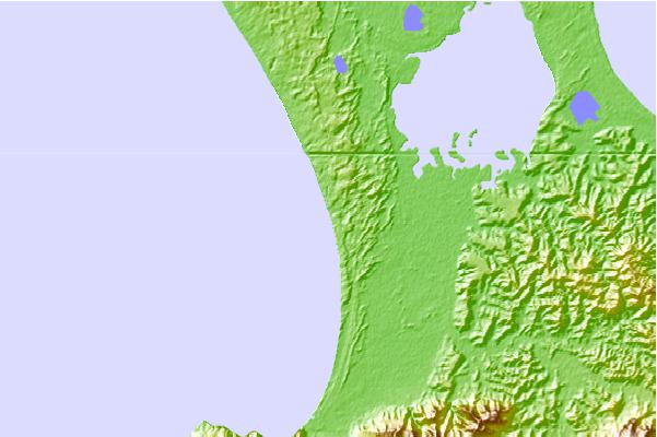 Surf spots located close to Waipapakauri Beach