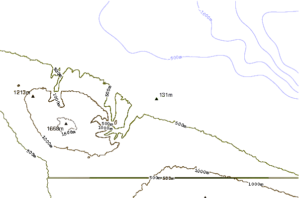 Shoreline around Waipio Bay