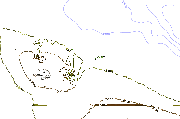 Shoreline around Waipio Valley