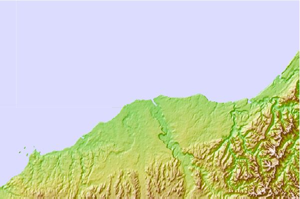 Surf breaks located close to Waitara Bar