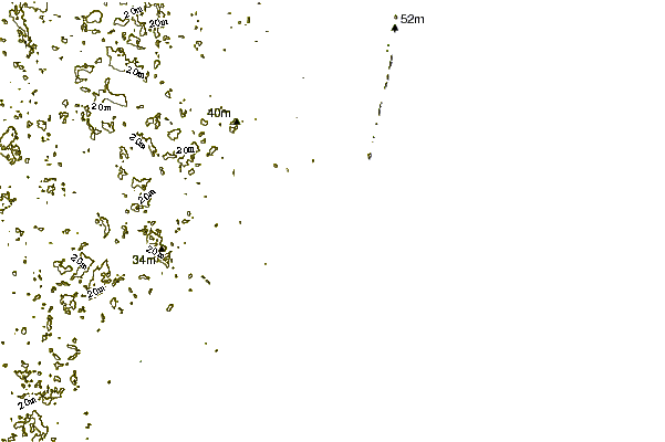 Shoreline around Wedge