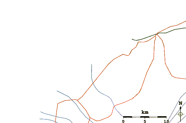 Roads and rivers around Weld Road