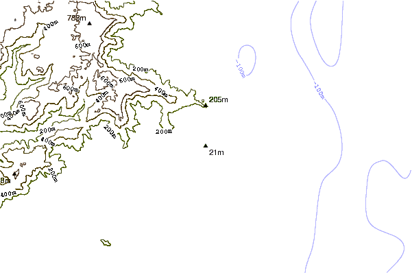 Shoreline around Werri Beach