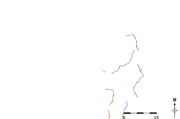Roads and rivers around West Passage (Babelthuap)