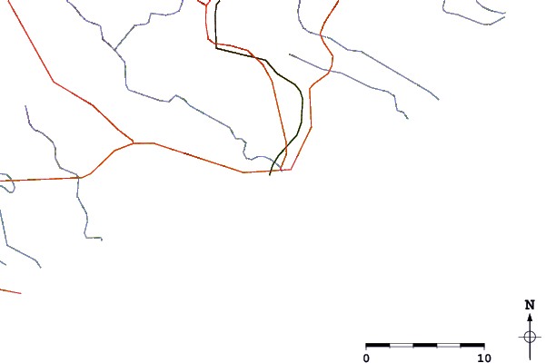 Roads and rivers around West Pier (Port Alfred)