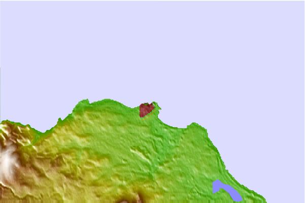 Surf spots located close to West Point