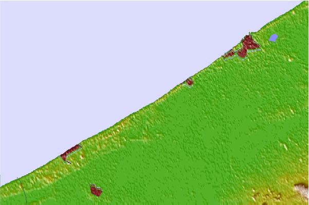 Surf spots located close to Westende