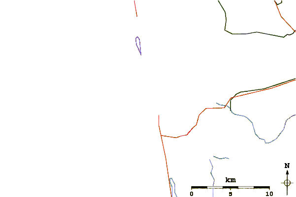 Roads and rivers around Westport-The Cove