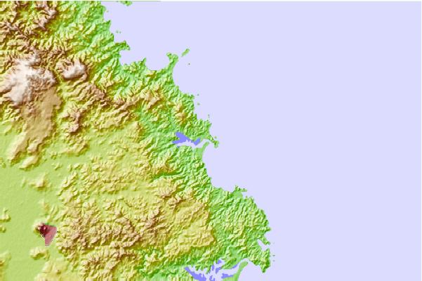 Surf spots located close to Whananaki Beach
