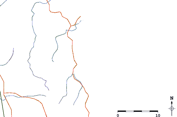 Roads and rivers around Whangamata Bar