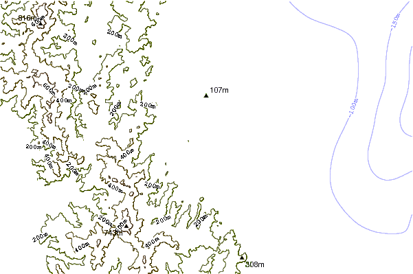 Shoreline around Whangamata Estuary