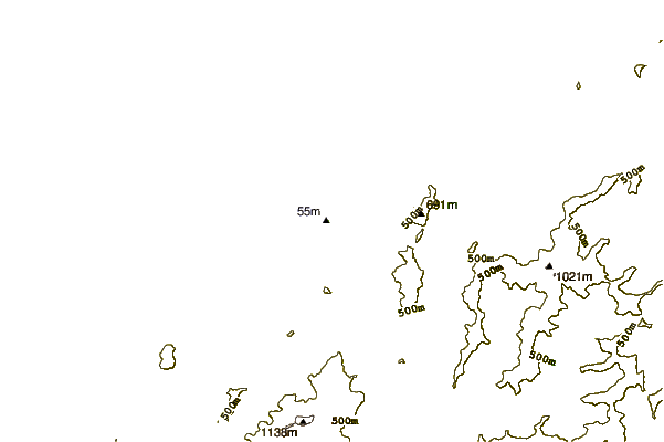Shoreline around Whangamoa