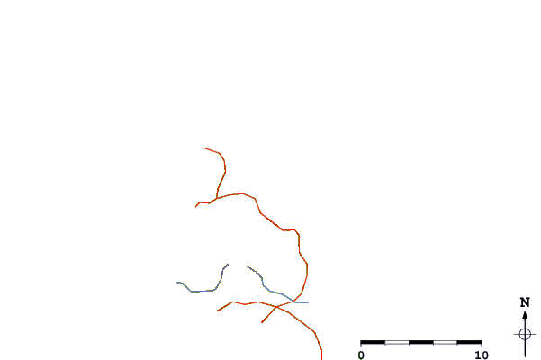 Roads and rivers around Okiwi - Whangapoua Estuary
