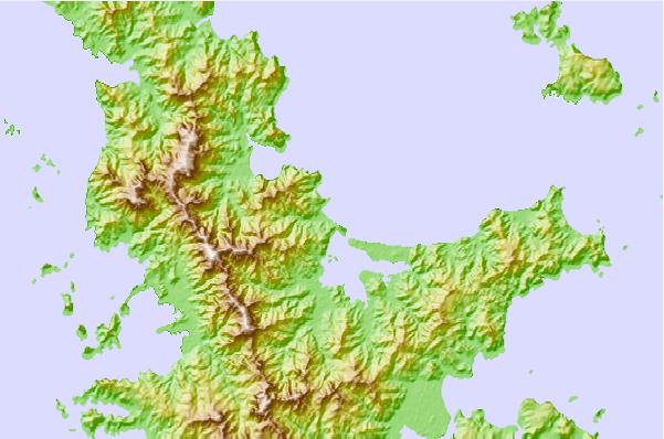 Surf spots located close to Whangapoua