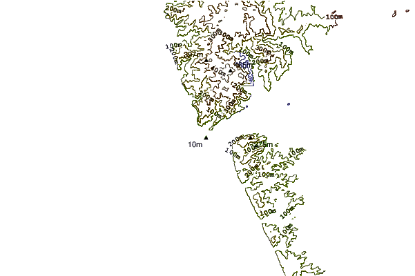 Shoreline around Whatipu
