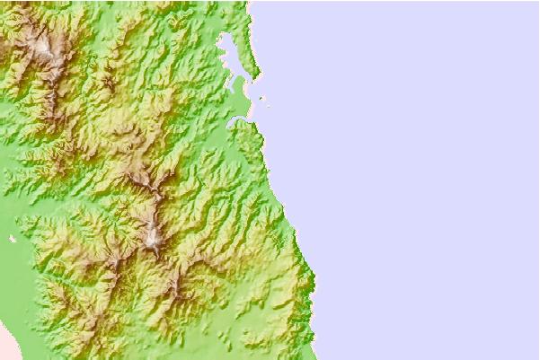 Surf spots located close to Whiritoa