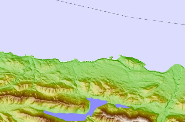 Surf spots located close to Whiskey Creek