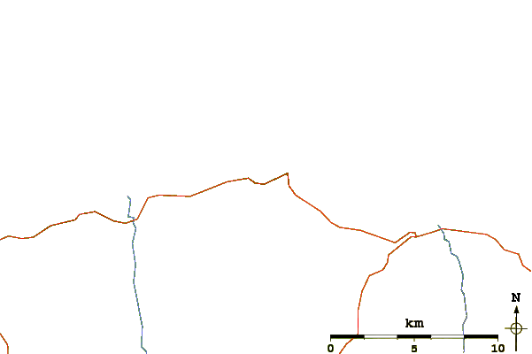 Roads and rivers around White Park Bay