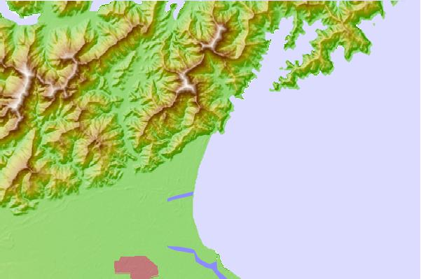 Surf spots located close to Whites Bay