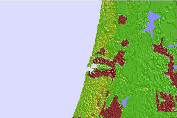 Surf spots located close to Wijk aan Zee Noordpier