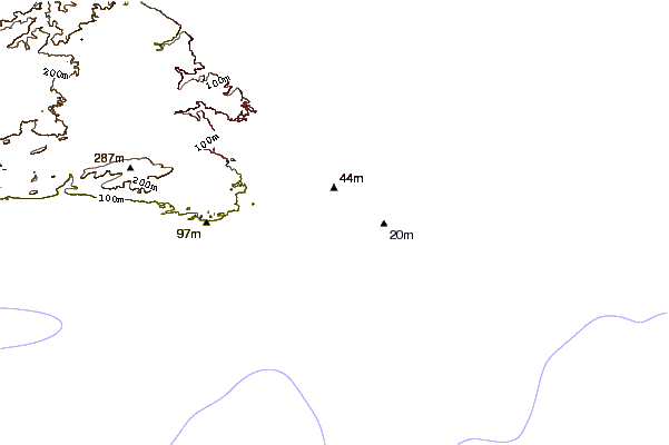 Shoreline around Wild Side