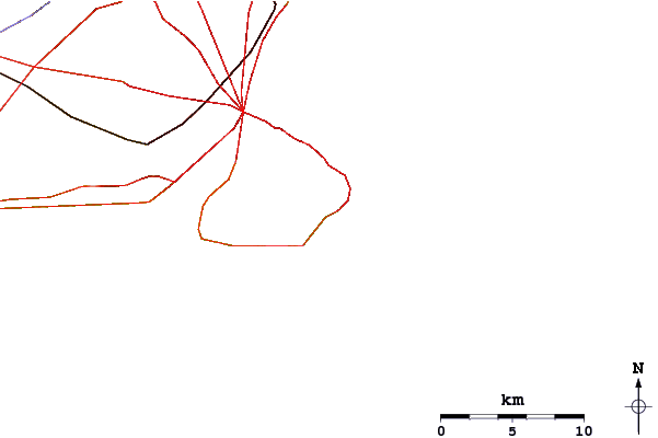 Roads and rivers around Wild Side
