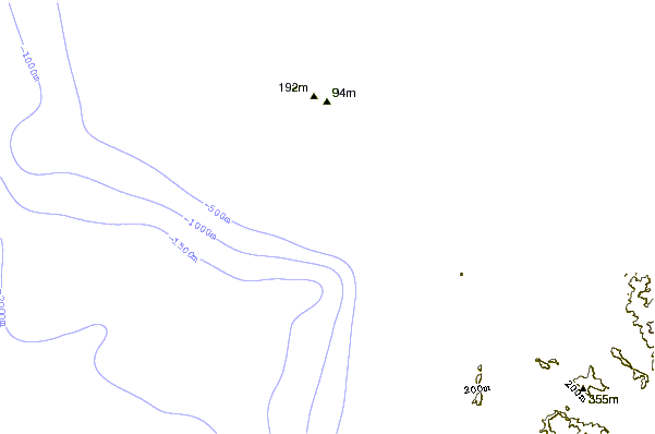 Shoreline around Wilkes Pass