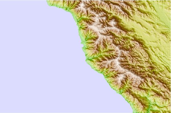 Surf spots located close to Willow Creek