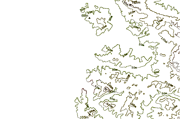 Shoreline around Wimereux