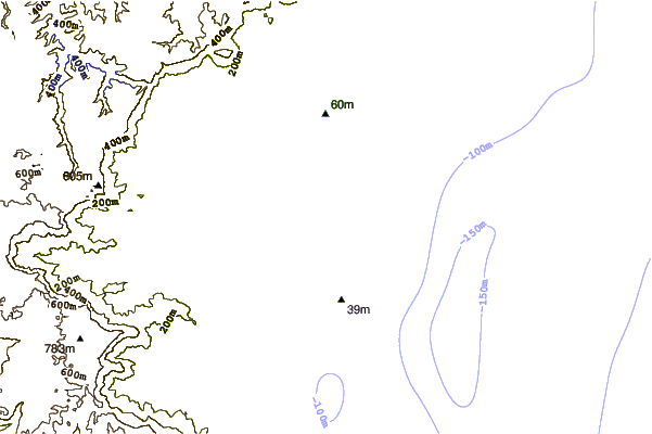 Shoreline around Windang Island