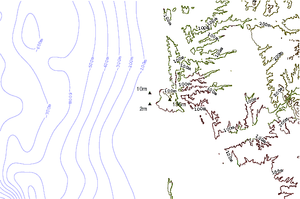Shoreline around Windansea