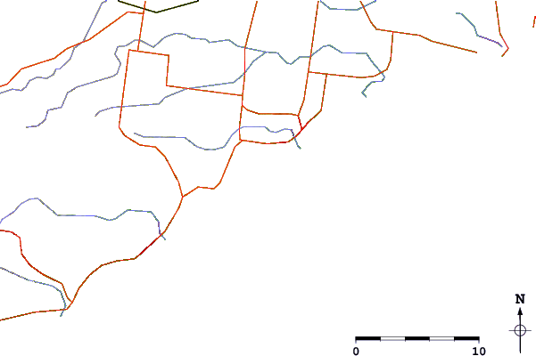 Roads and rivers around Winki Pop