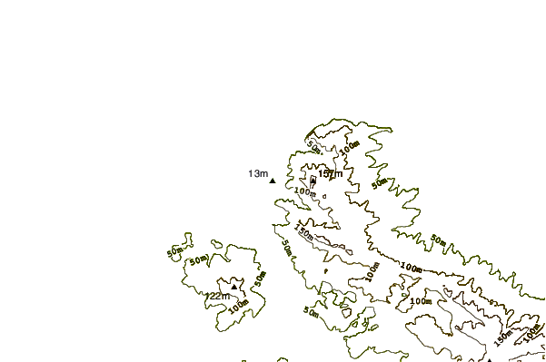 Shoreline around Wissant