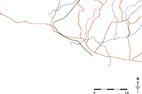 Roads and rivers around Wonthaggi